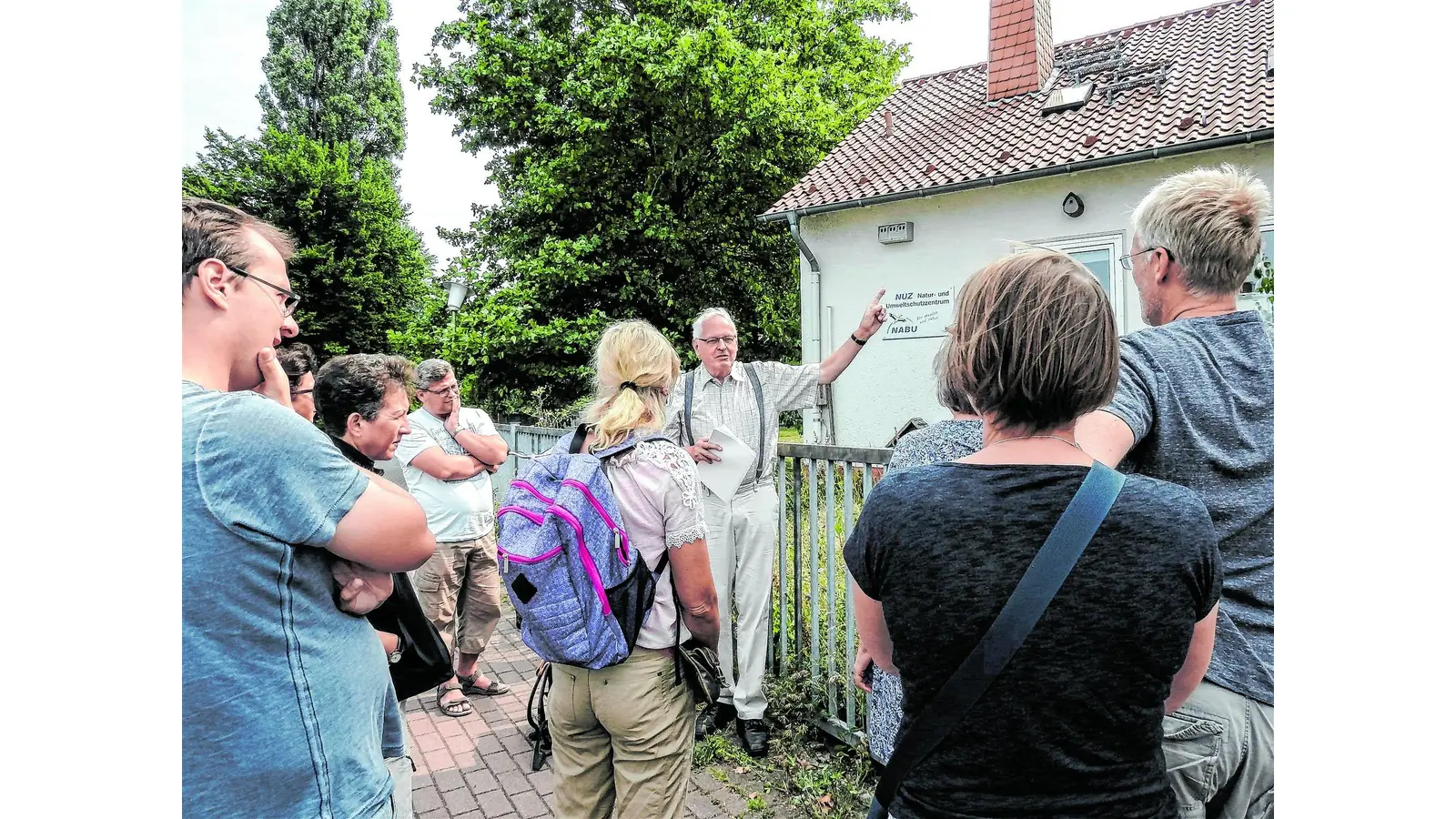 Auf den Pfaden der Extrembotanik unterwegs (Foto: ste)