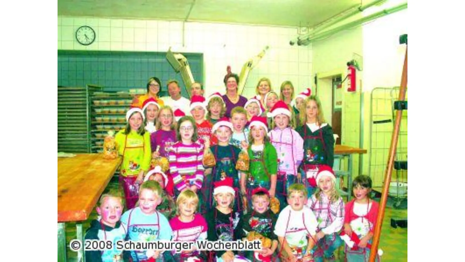 Blecheweise Backspaß in der Beckedorfer Bäckerei (Foto: nb)
