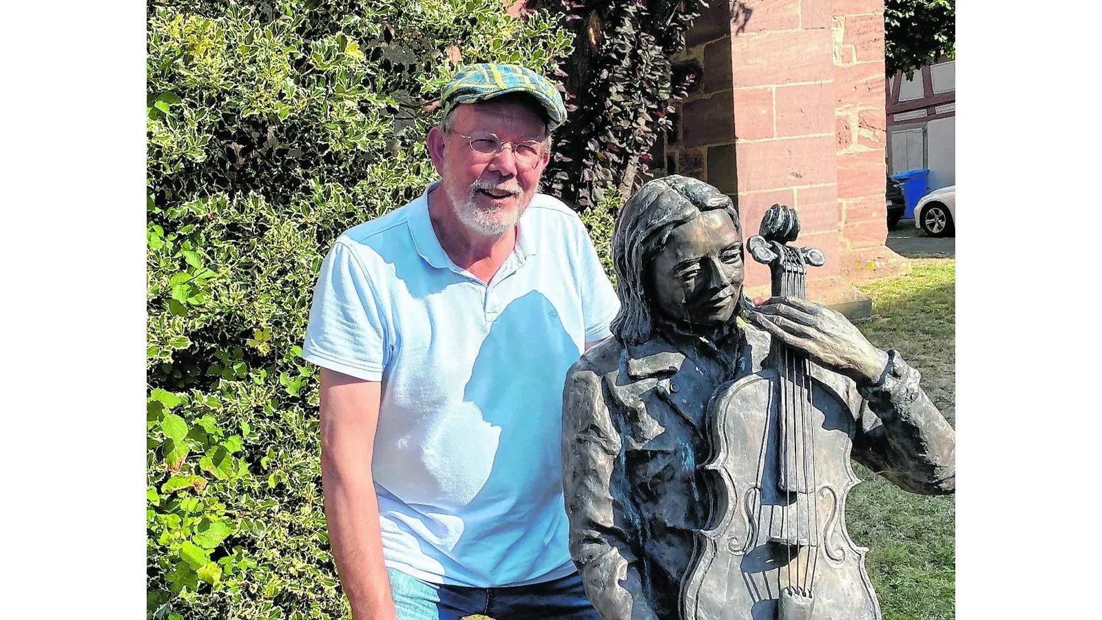 Noch eine Berühmtheit aus Rodenberg (Foto: al)