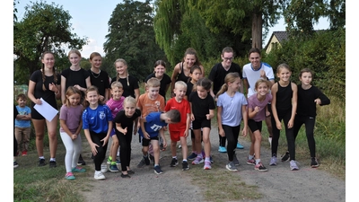 „Auf die Plätze, ...” gleich geht´s los. (Foto: privat)