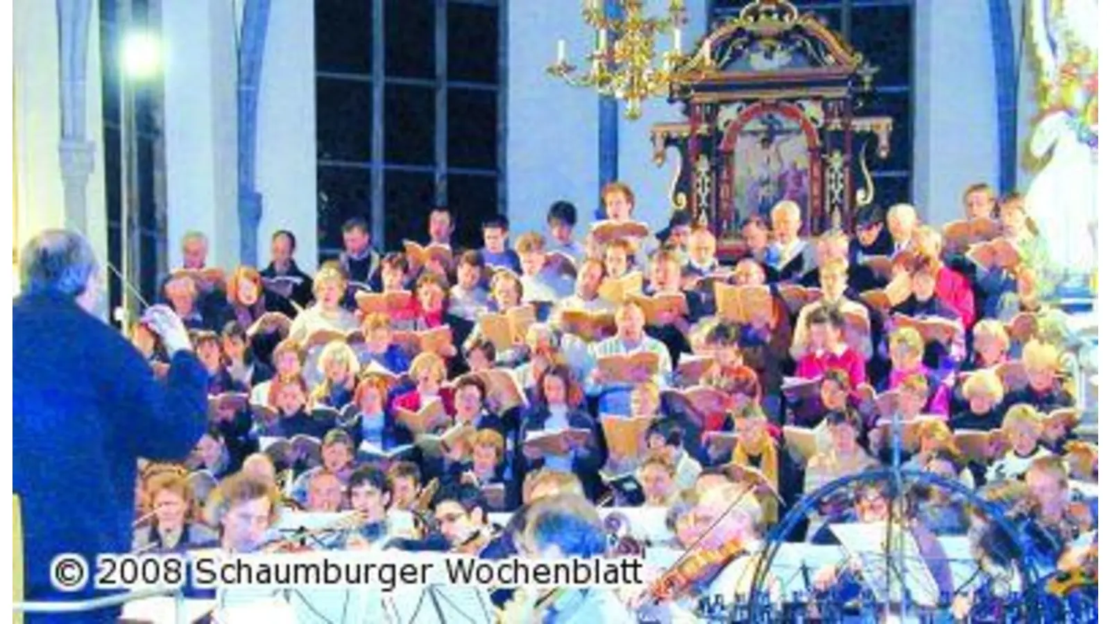Bach-Kantate in großer Besetzung (Foto: km)