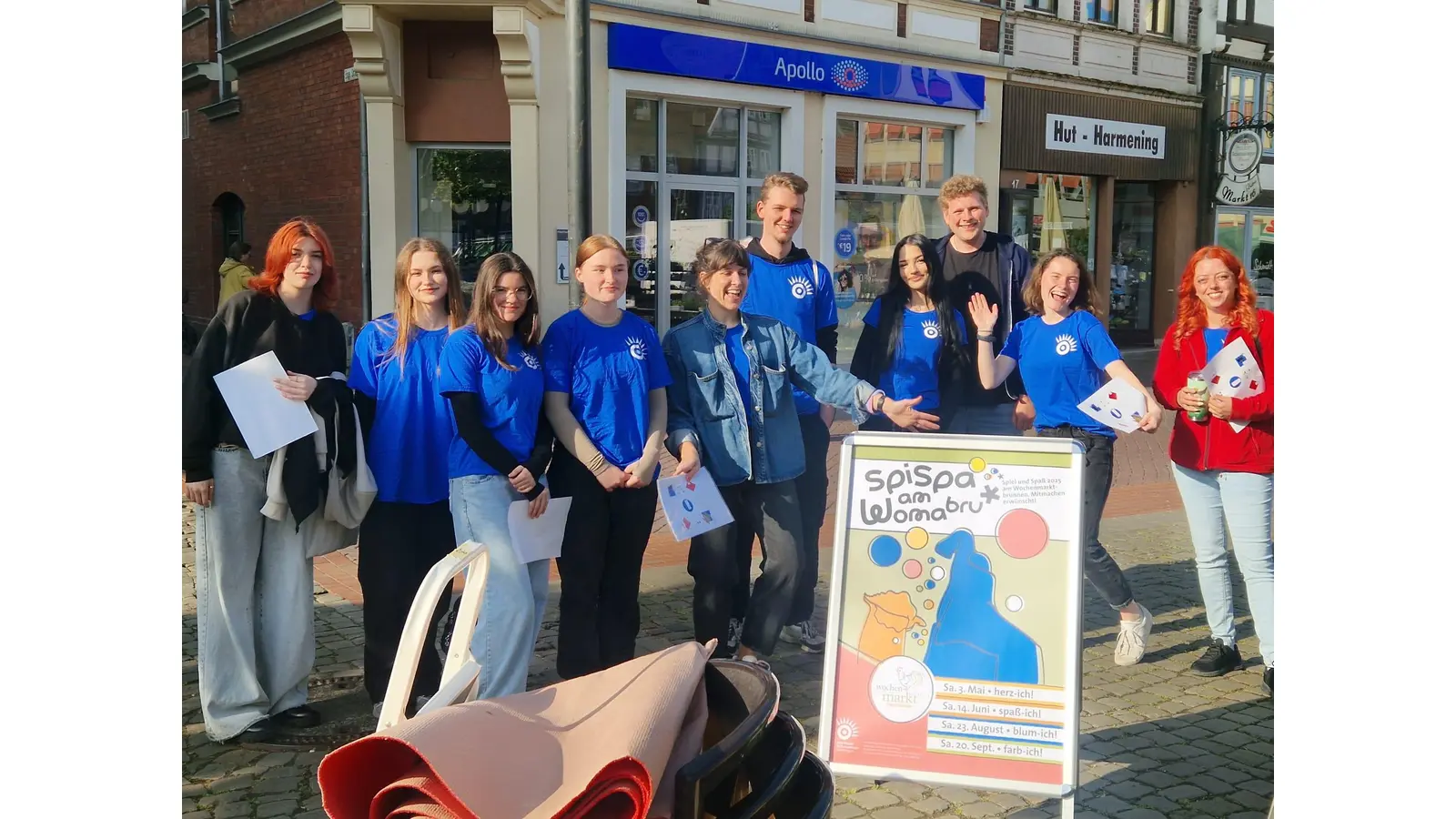 „Spiel und Spaß am Wochenmarktbrunnen“ ist wieder angelaufen. (Foto: privat)