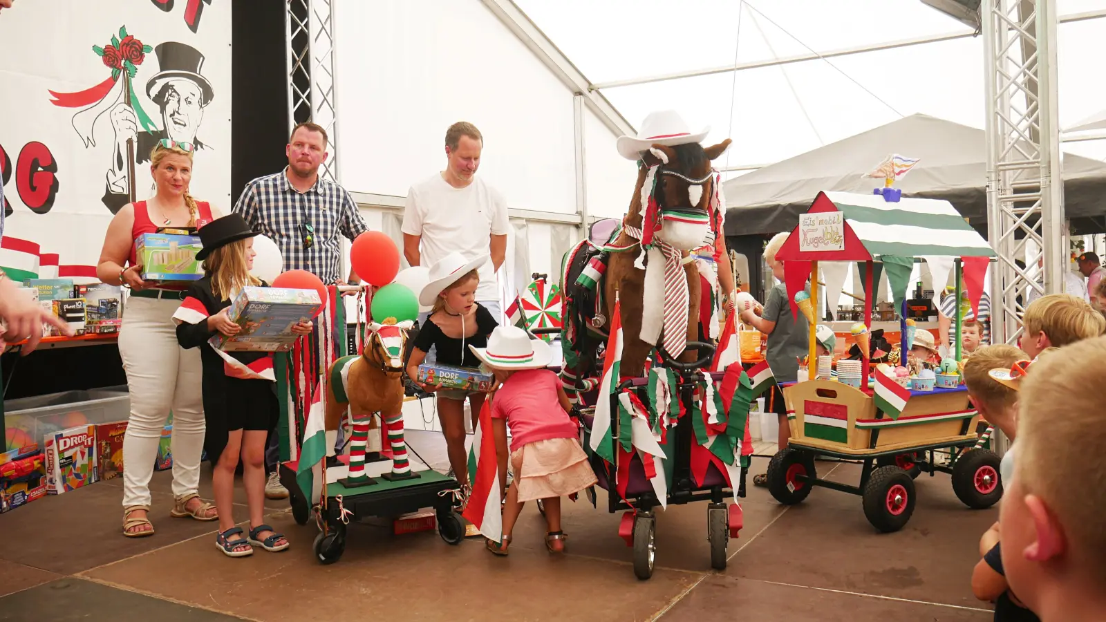 Die Preisträger vom Kinderschützenfest. (Foto: gk)