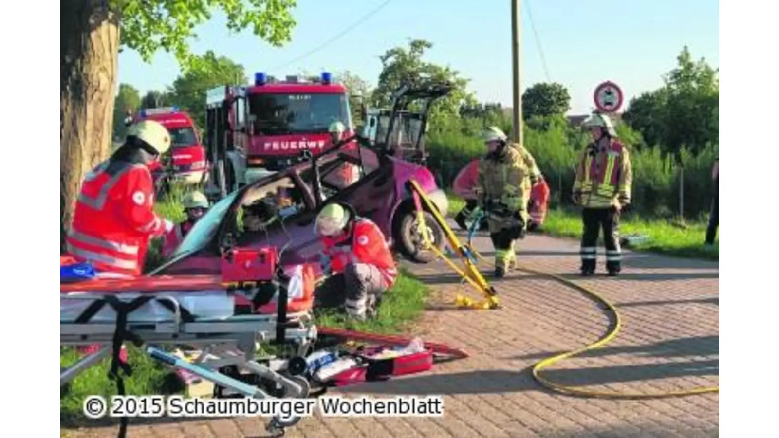 Anspruchsvolle Übung für Einsatzkräfte (Foto: em)