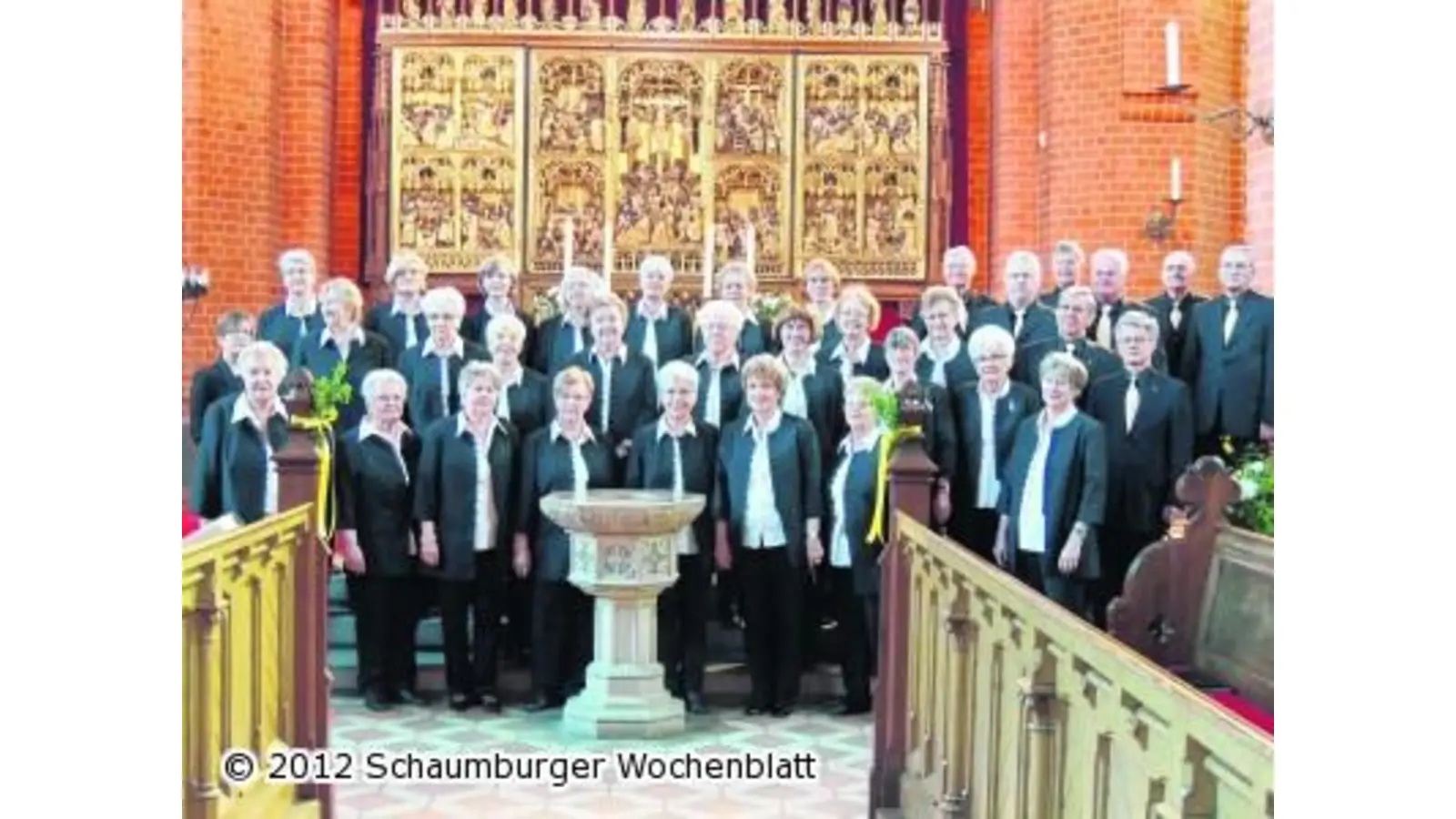Chor singt in Bad Doberan (Foto: red)
