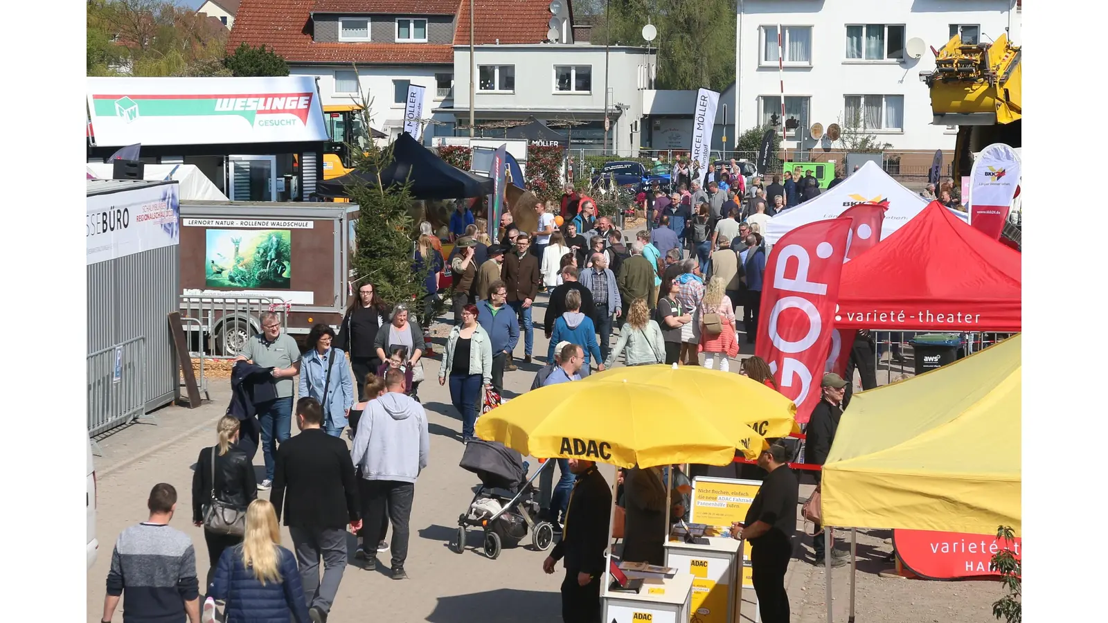 Die Regionalschau vom 24. bis 26. April wird Tausende Besucher auf den Stadthäger Festplatz locken.  (Foto: bb)