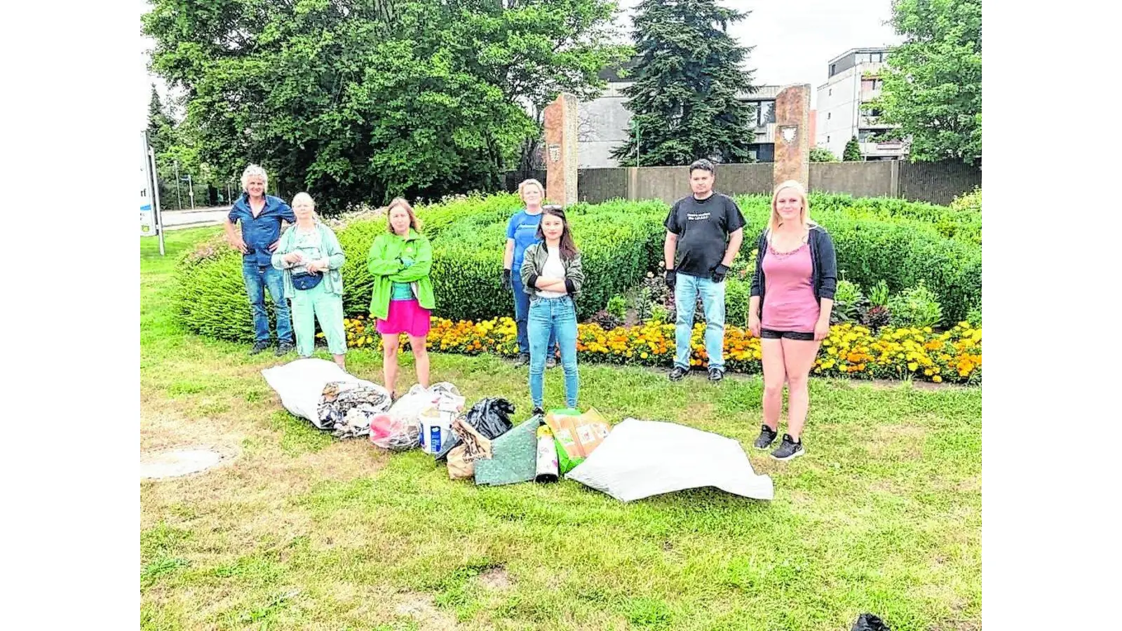 Erneut die Umwelt aufgeräumt (Foto: ds)