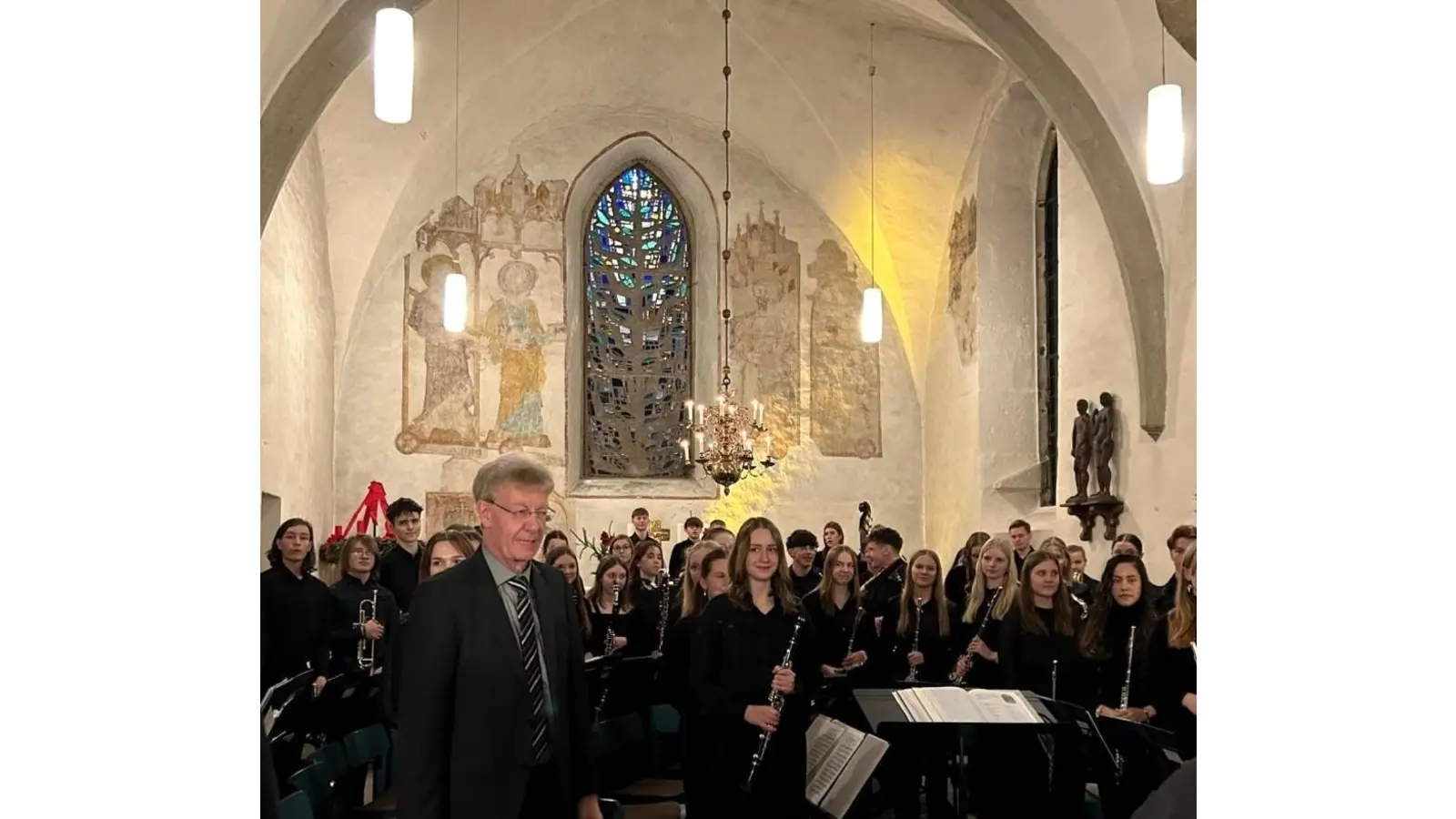 Die Ratsband erntet für ihren Auftritt in Apelern begeisterten Applaus.  (Foto: privat)