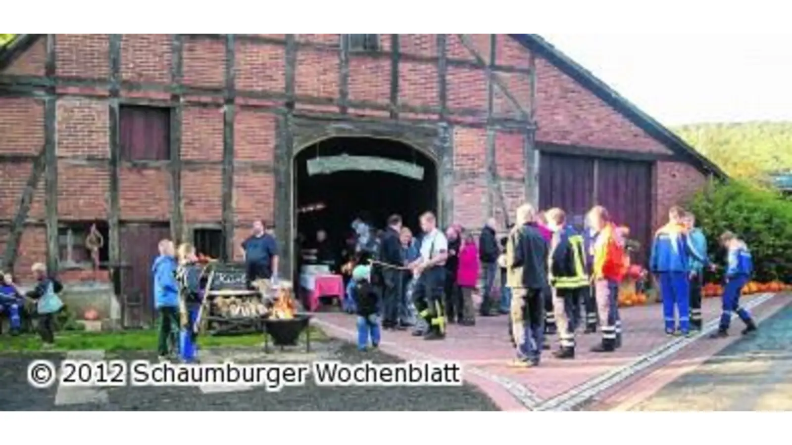 Lagerfeuer auf dem Beißner-Hof (Foto: ste)
