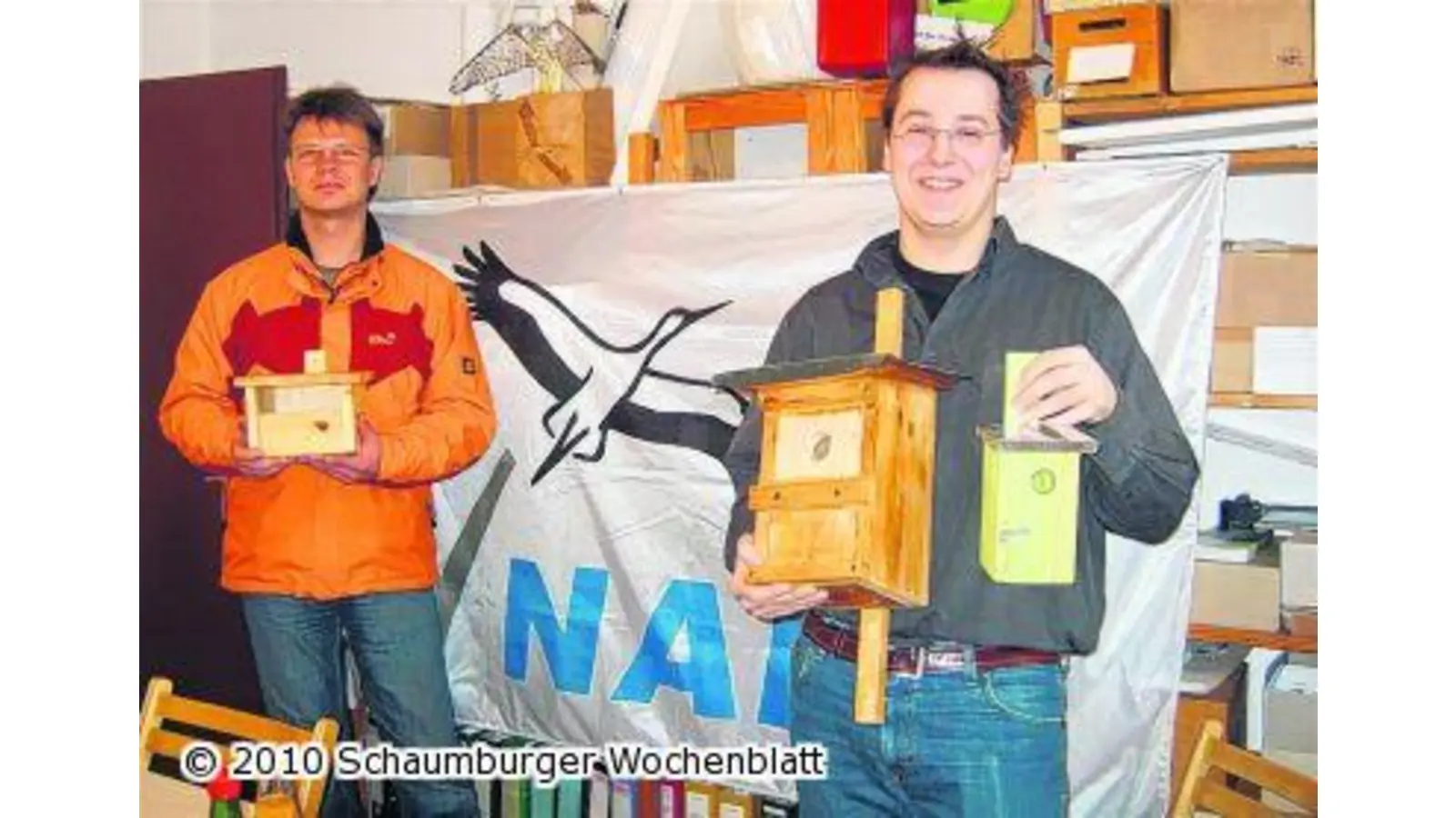 Nisthilfen für die Rintelner Wiesen (Foto: ste)