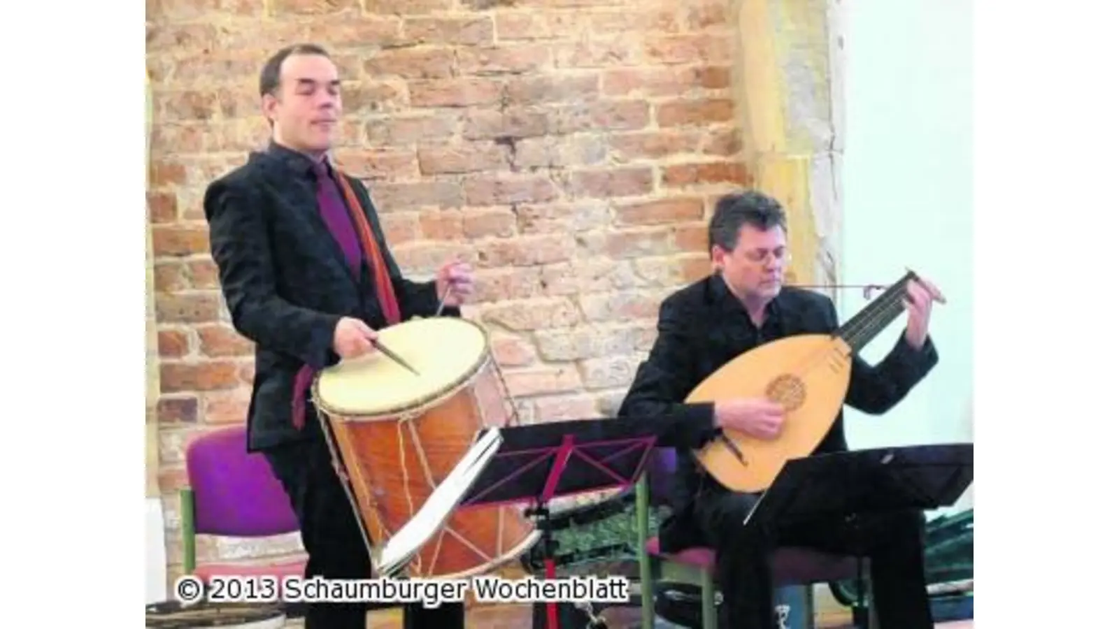 Harmonische Grüße aus der fernen Zeit der Renaissance (Foto: km)