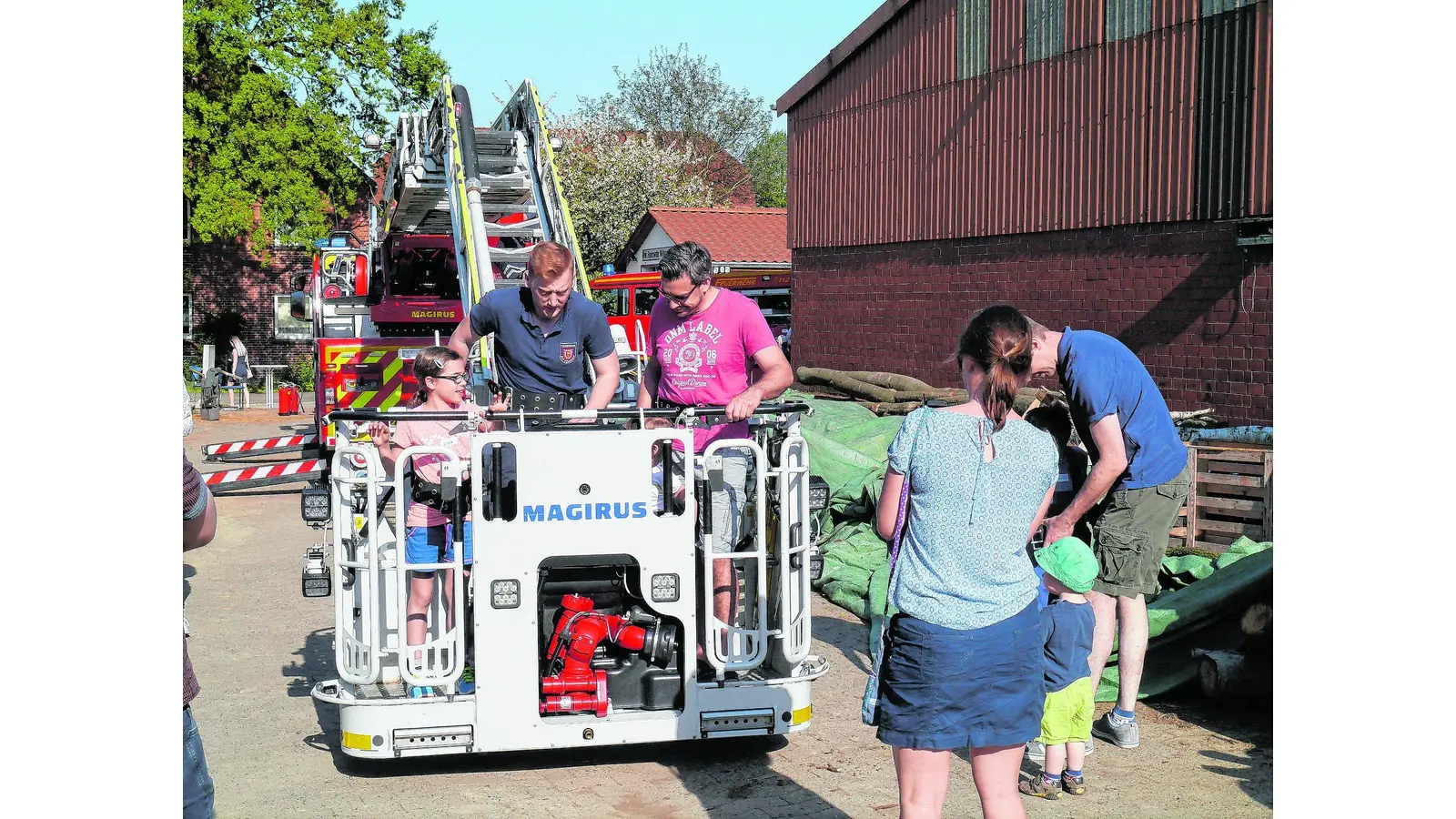 Schweben mit der Jugendfeuerwehr (Foto: jb)