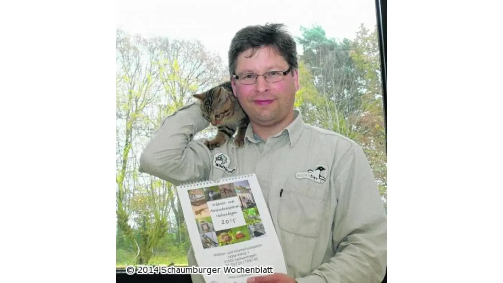 Neuer Kalender der Wildtierstation (Foto: mk)