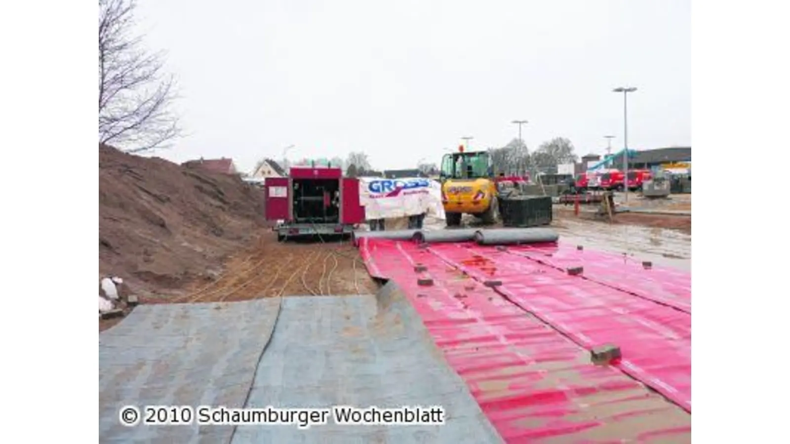 Eröffnung Mitte März (Foto: em)