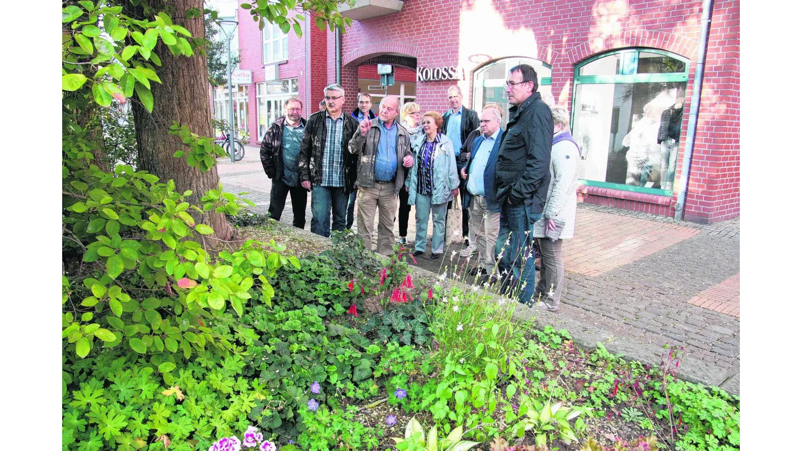Nur zwei Leerstände gibt es in der Langen Straße (Foto: gi)