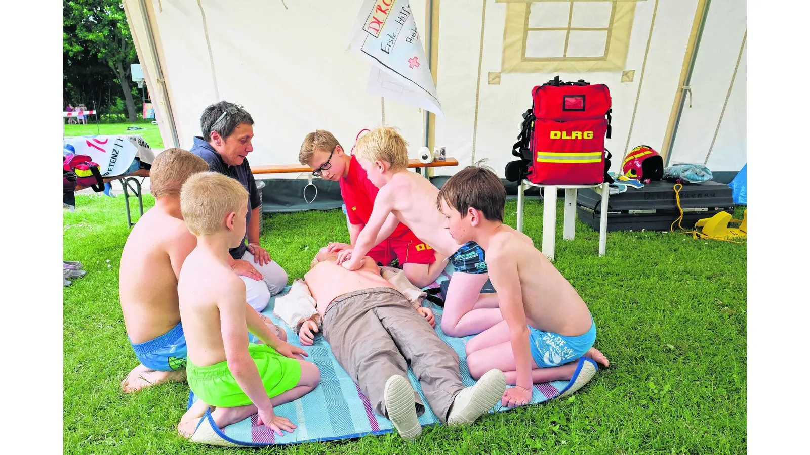 Von Eisherstellung bis Erste Hilfe (Foto: jl)