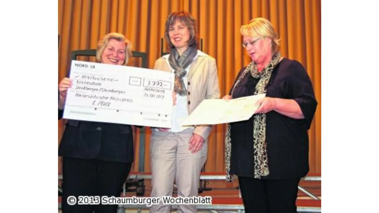 Hospizpreis geht an die Grundschule Deckbergen (Foto: red)