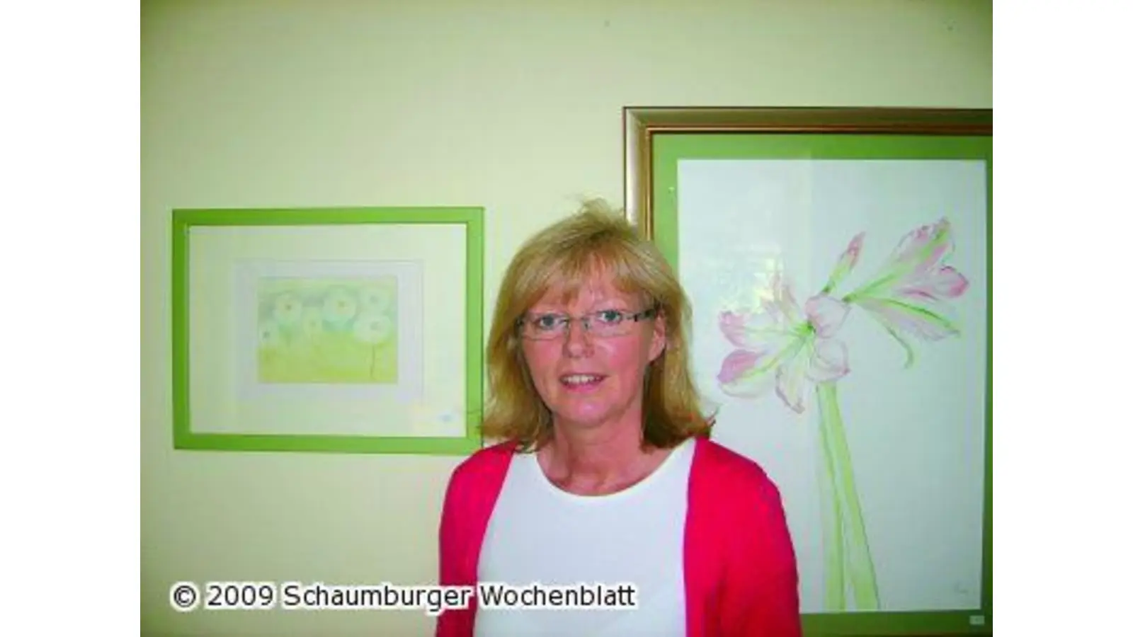 Bilderausstellung im Krankenhaus (Foto: ste)