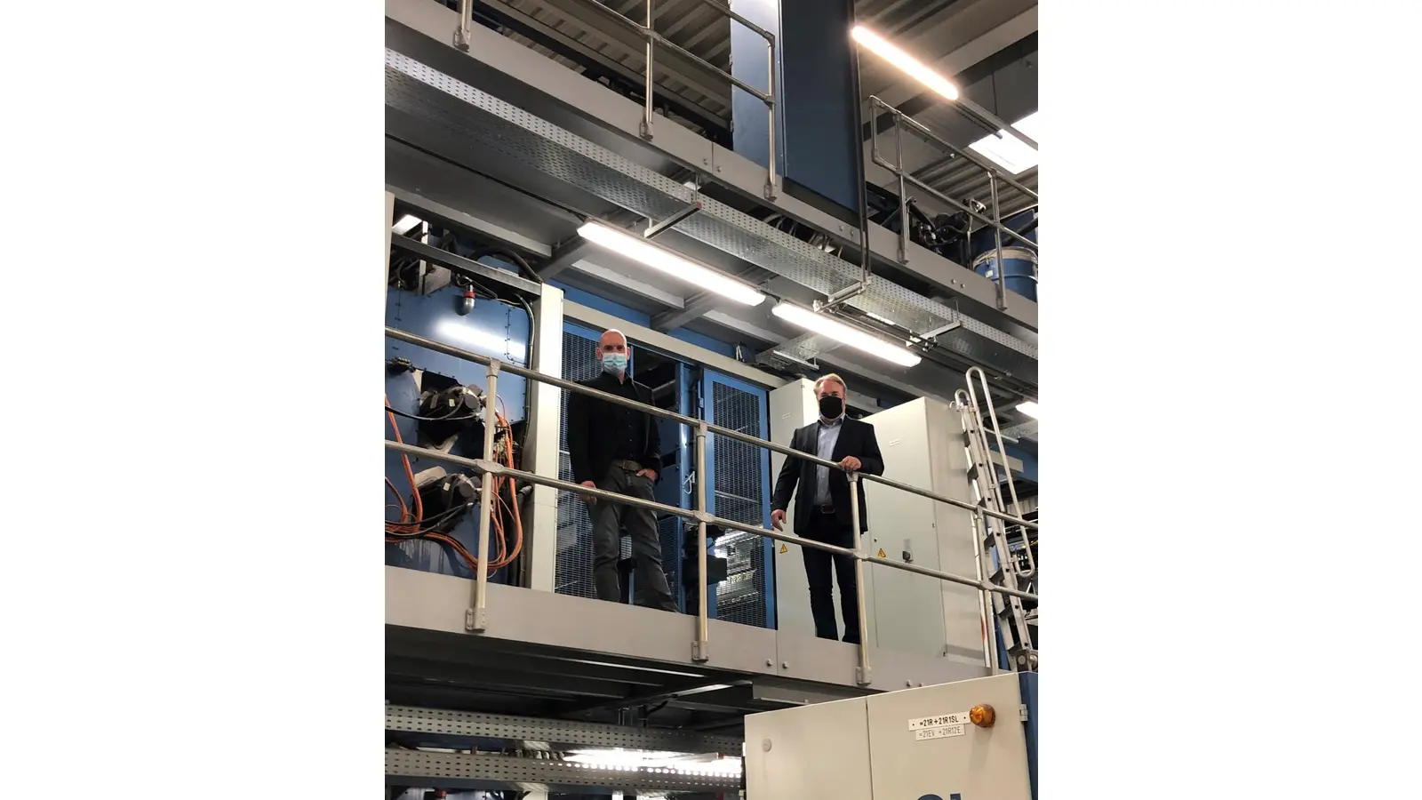 Besuch bei Oppermann Druck (Foto: em)