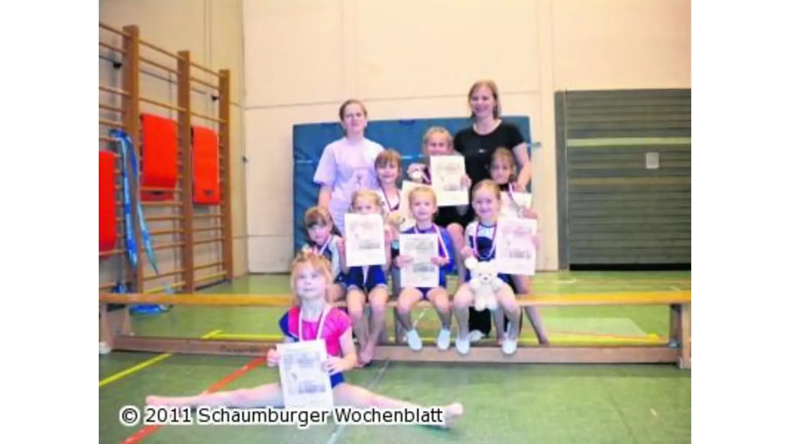 Turnnachwuchs beim Power Pokal (Foto: ro)