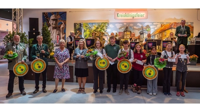 Die aktuellen Kreisschützenkönigev des Kreisschützenverband Deister Süntel Calenberg (Foto: wk)