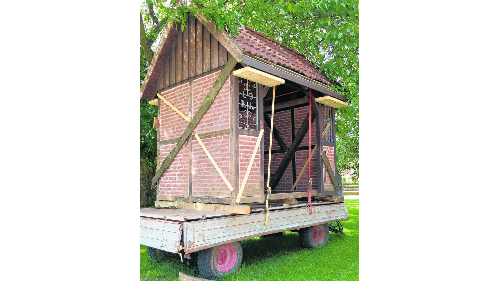 Eine Lösung für das Häuschen (Foto: al)