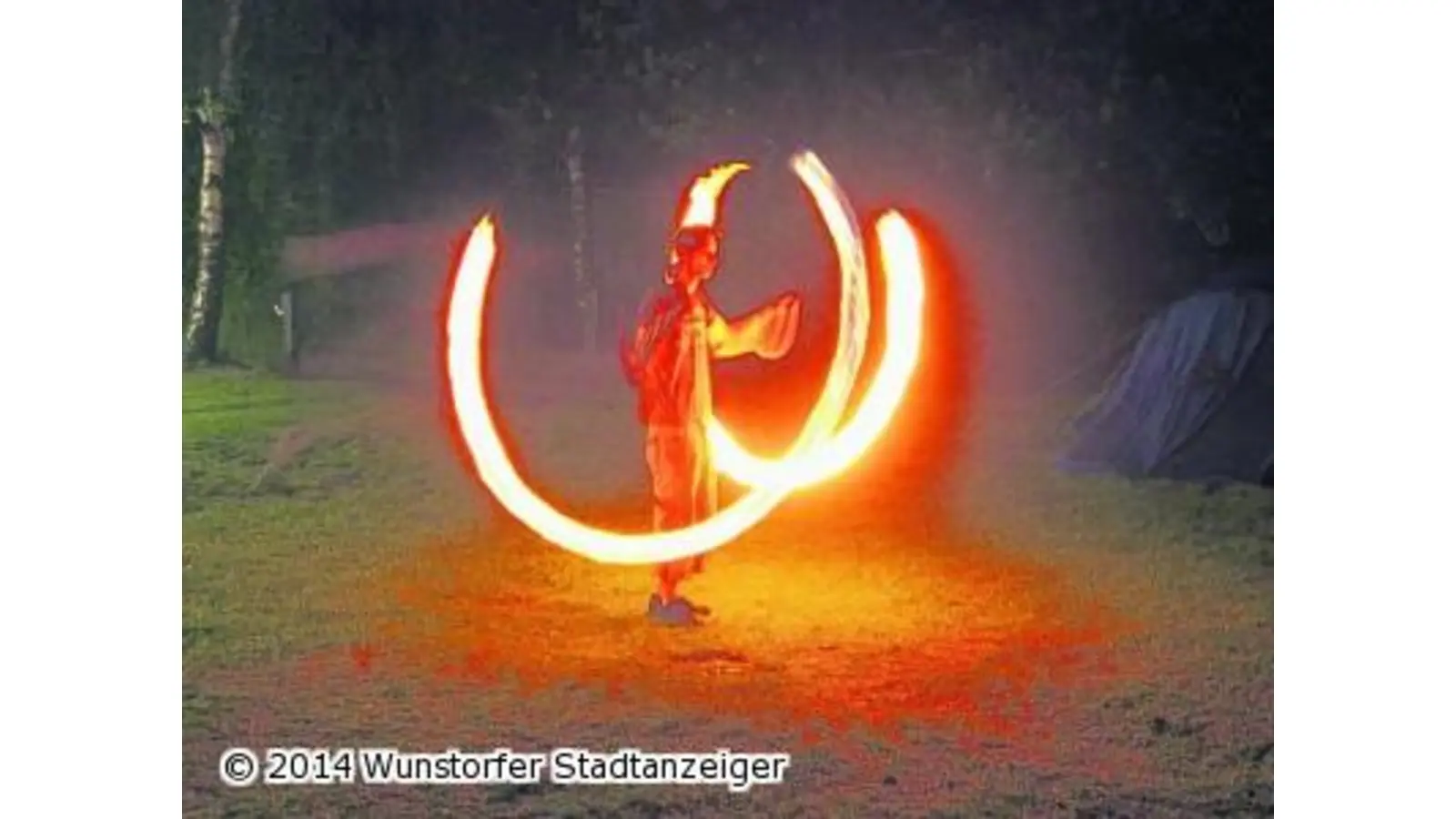 Pfadfinder schlagen Lager am Niederrhein auf (Foto: tau)