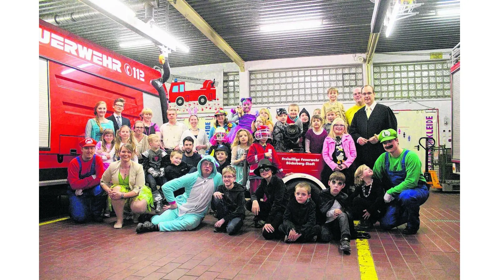 Luigi führt die Polonaise an (Foto: mk)