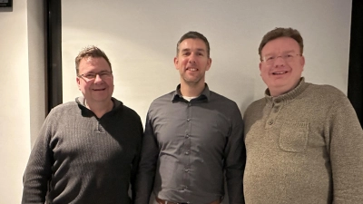 Willkommen im Kreise vom Bürgerschützenkomitee: Maik Becker (Mitte). (Foto: privat)