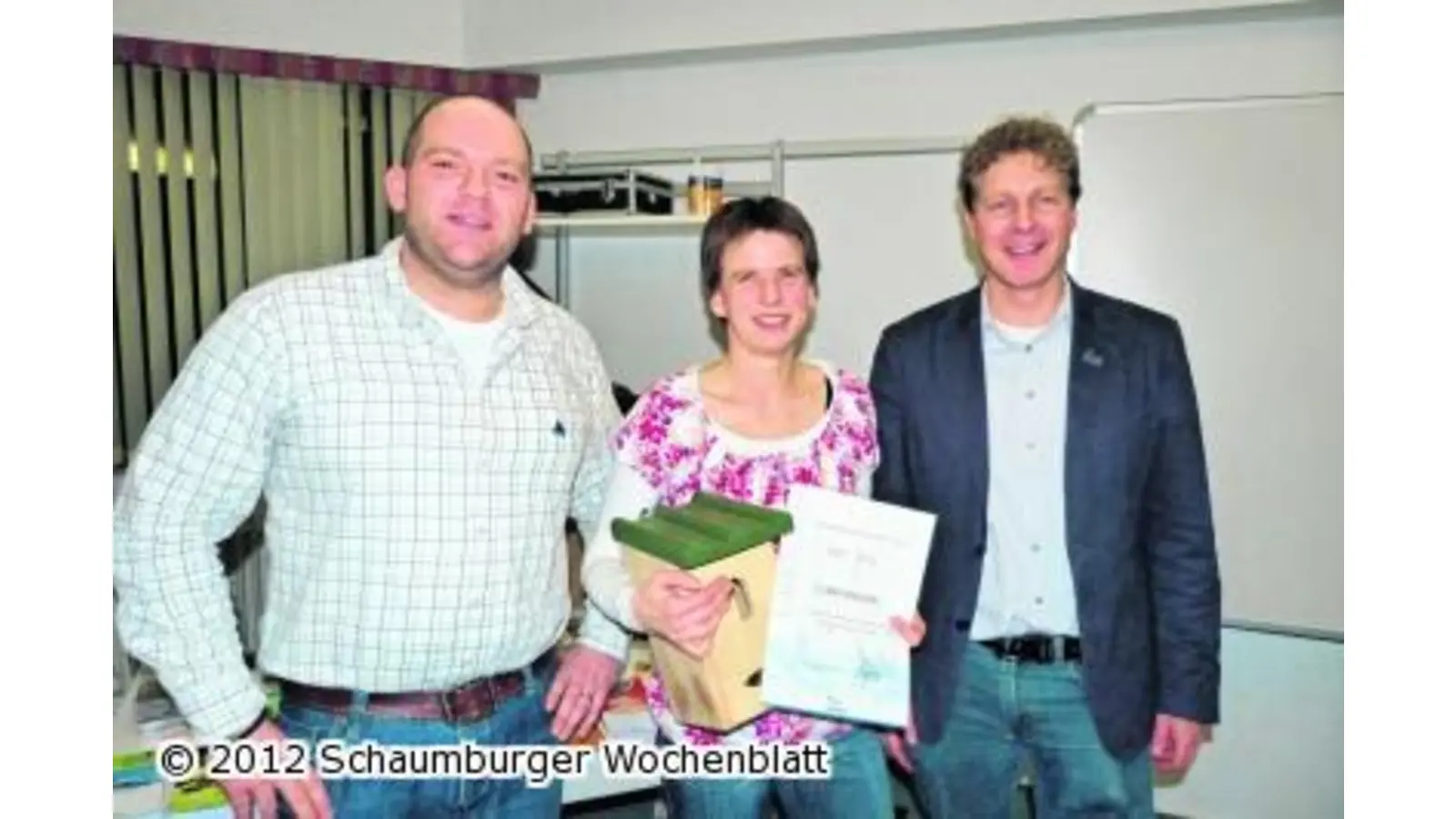 Nistkästen für die Mitglieder (Foto: red)