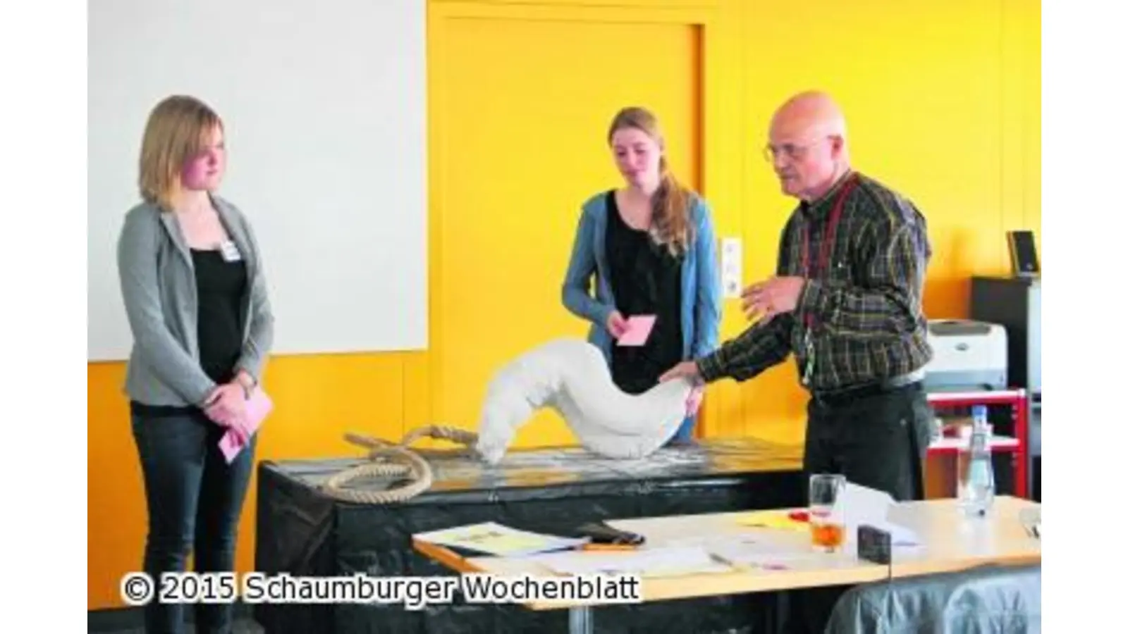 Wenn der Elefant auf die Maus steigt (Foto: jl)