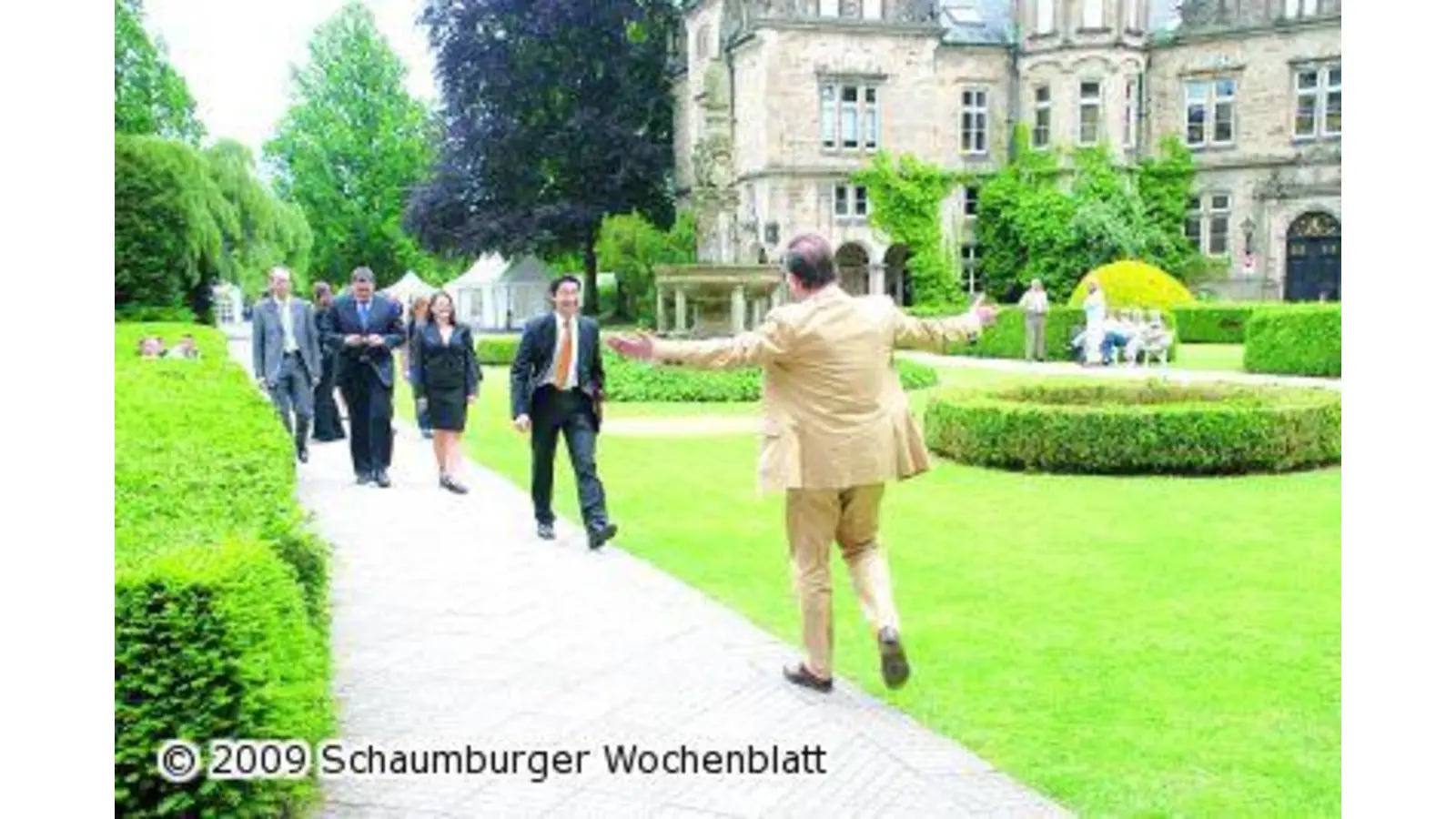 Fürst empfängt Rösler und US-Gäste (Foto: red)