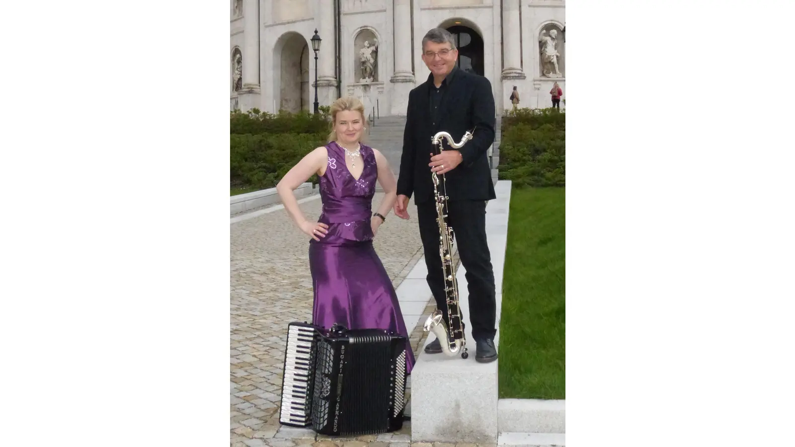 Meike Salzmann und Ulrich Lehna spielen das Konzert „Klemzer meets Tango” in Bad Nenndorf.  (Foto: privat)