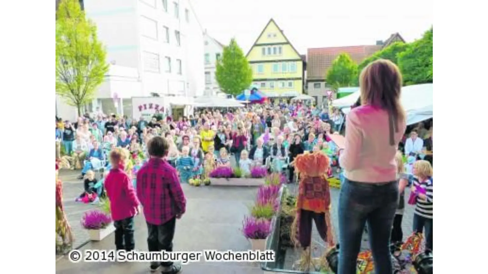 Viel Publikum im Rodenberger Poggenwinkel (Foto: al)