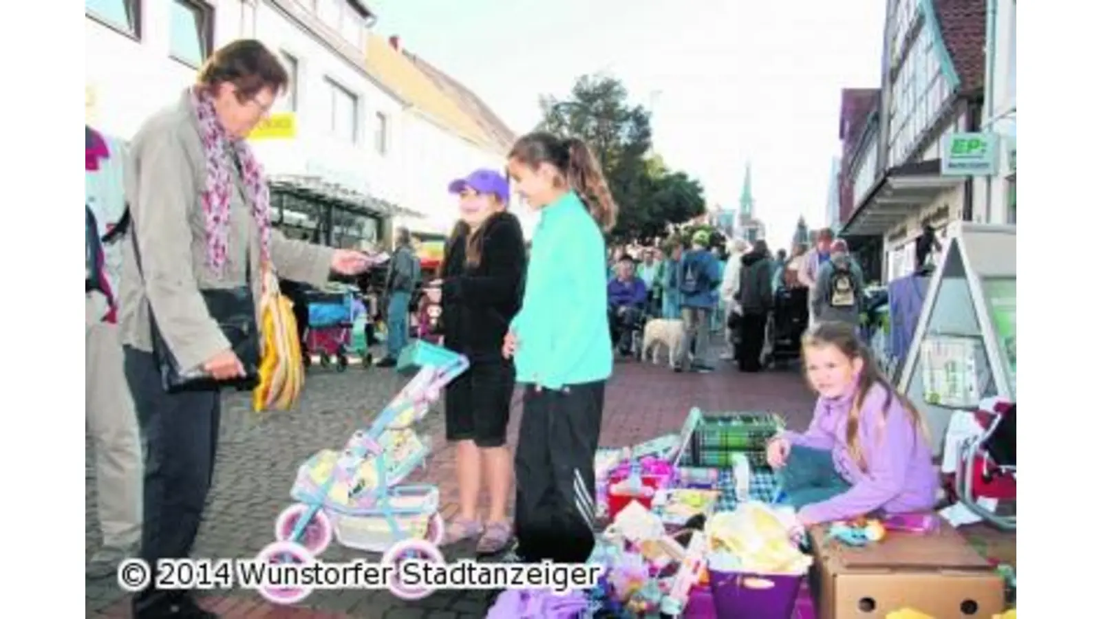 Mehr als 200 Stände beim Herbstflohmarkt (Foto: gi)