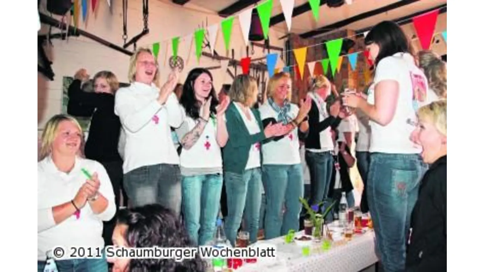 Bei den Damen brennt die Hütte (Foto: jl)