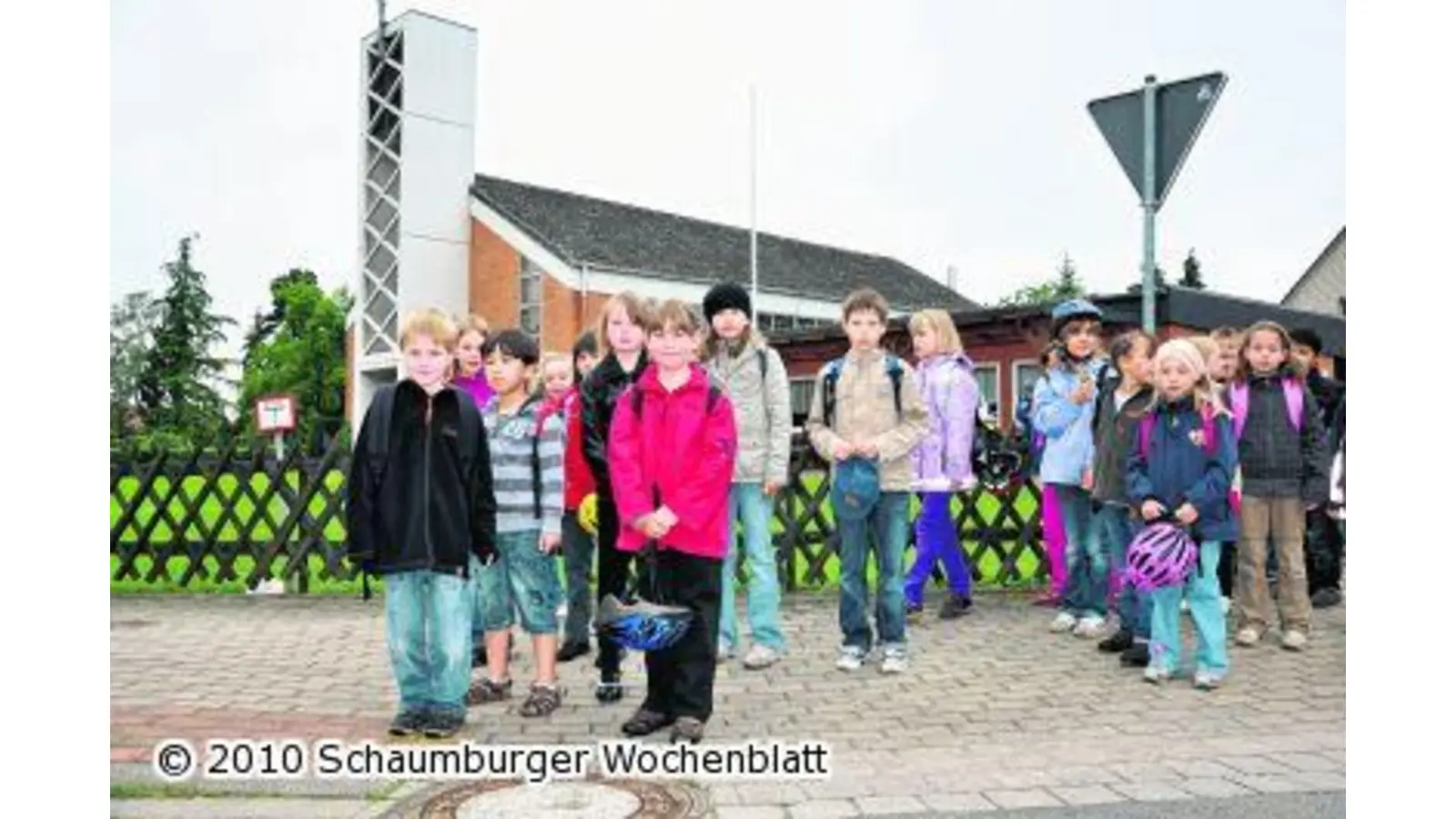 Als Bus auf Füßen unterwegs (Foto: nb)