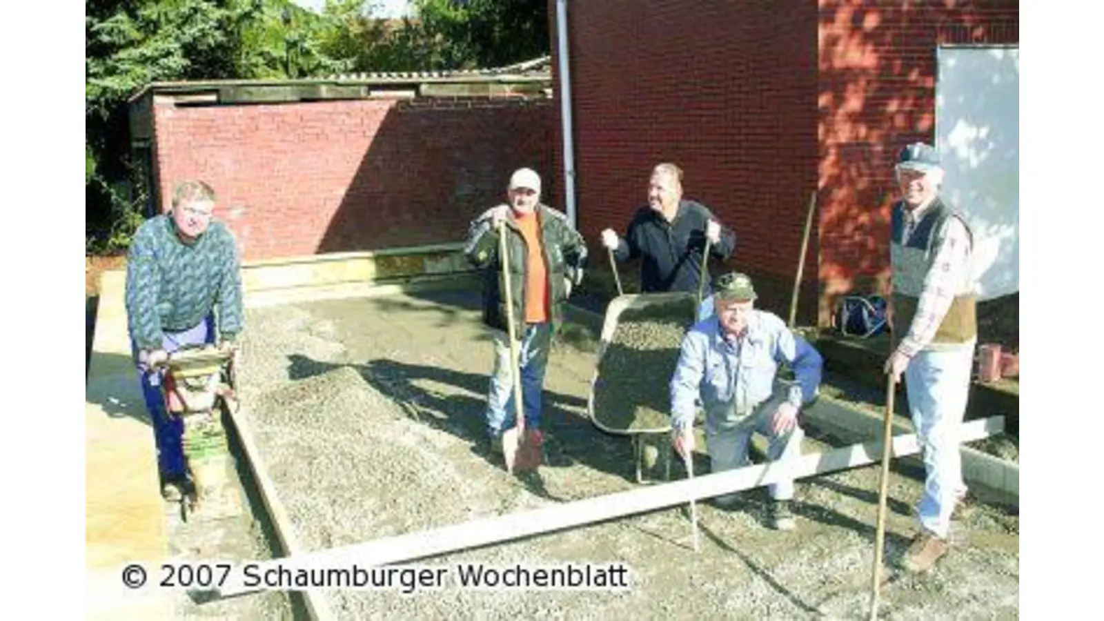 Neue Boulebahn am Dorfgemeinschaftshaus (Foto: red)