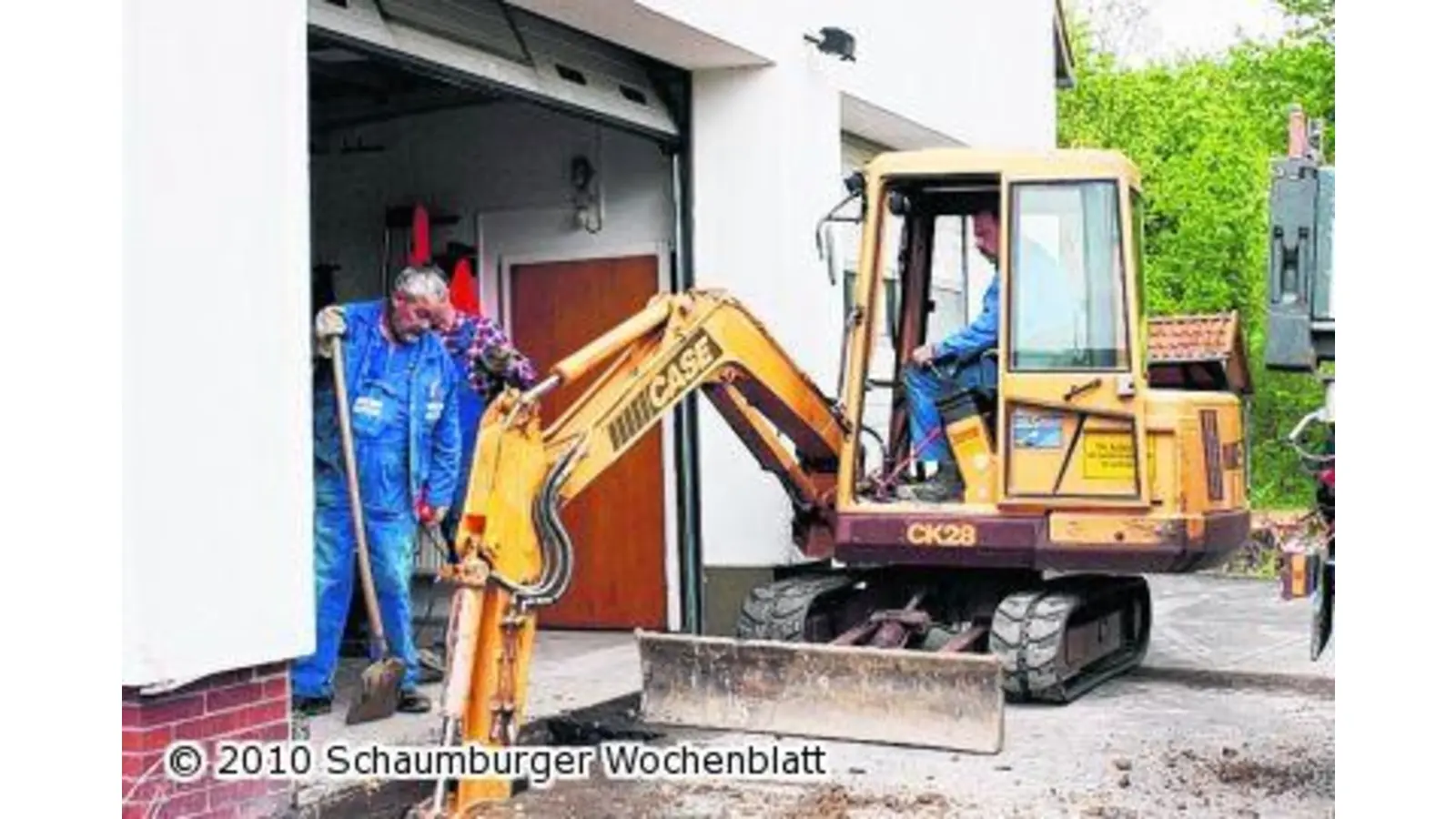 Jetzt müssen die Mitglieder der Dorfgemeinschaft ran (Foto: tt)