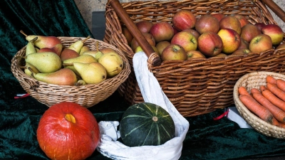 Obst und Gemüse: Der Tisch ist gefüllt. (Foto: privat)