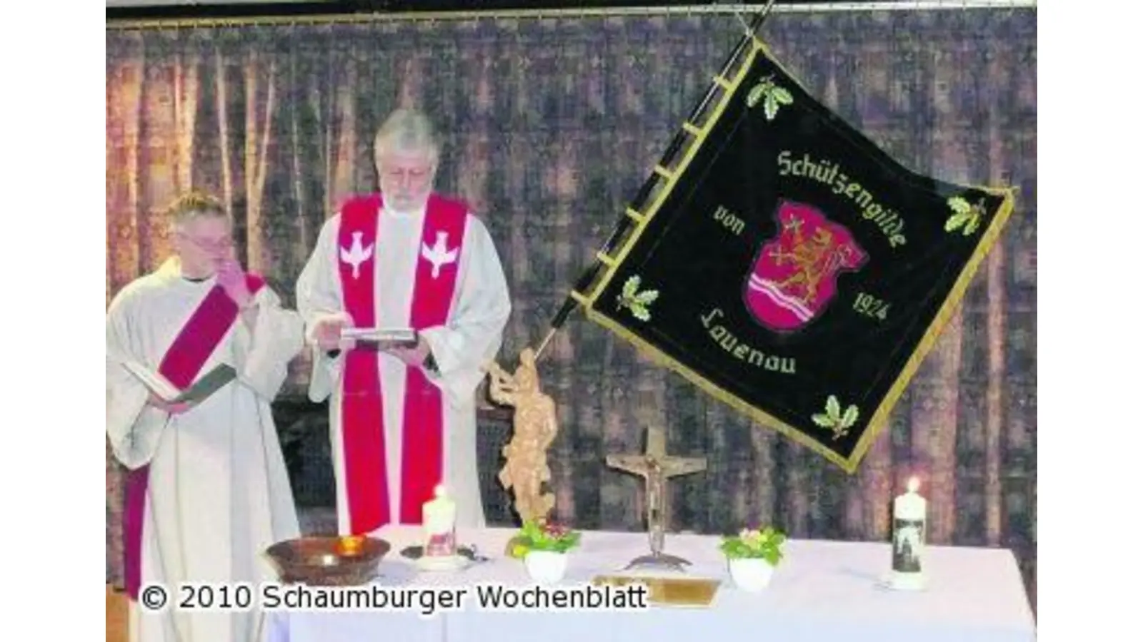 Gedenken an Schutzpatron (Foto: al)