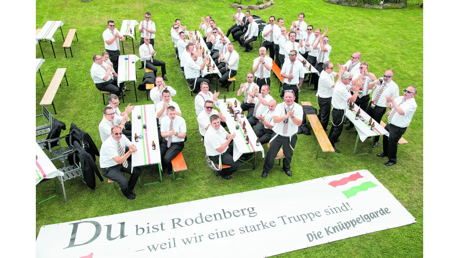 Das ist ein Moment für alle Rodenberger (Foto: jl)