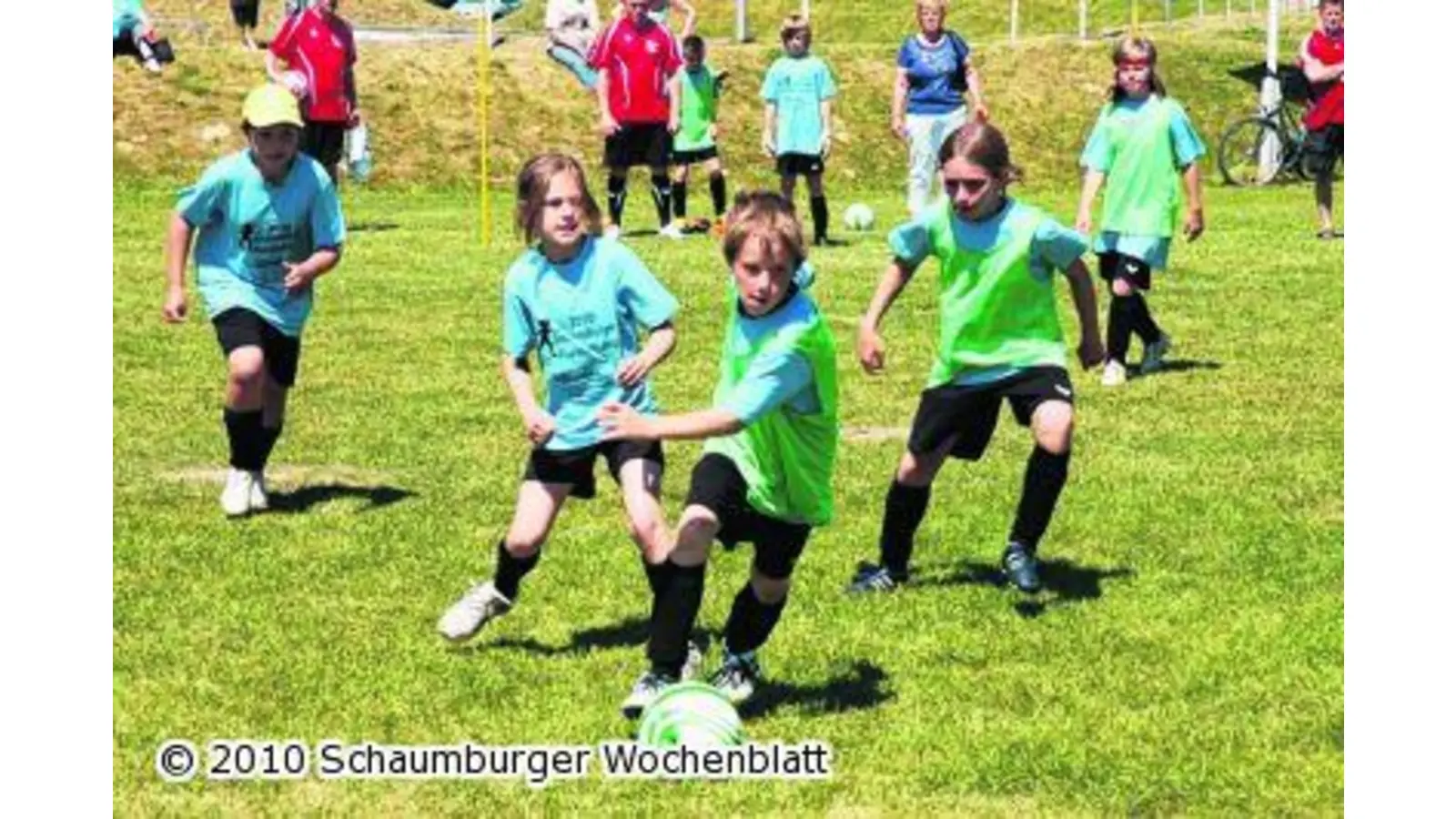 Zweite Auflage des Schaumburger Fußballcamps begeistert 160 Kinder (Foto: wtz)