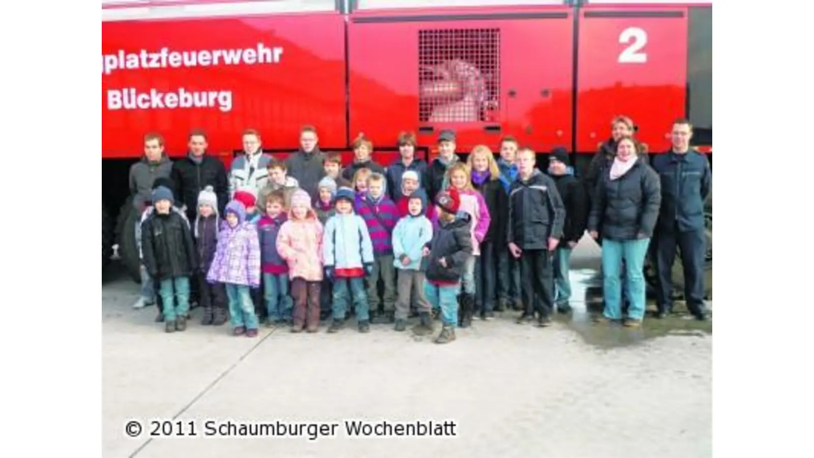 Bundeswehrfeuerwehr begeistert Löschbande (Foto: em)
