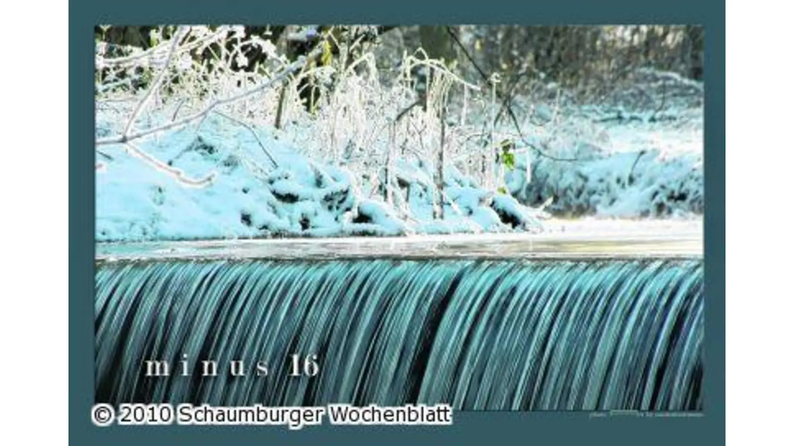 Mühlenwehr in Vehlen (Foto: red)