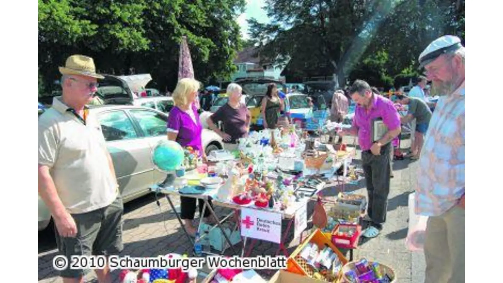DRK verkauft für einheitliche Kleidung (Foto: ste)