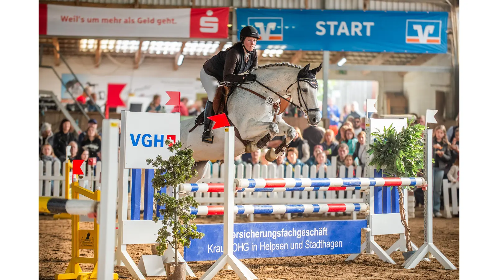 Der Reitverein Bückeburg-Meinsen lädt für dieses Wochenende zum Turnier mit einer ganzen Reihe von Spring- und Dressurübungen.  (Foto: privat)