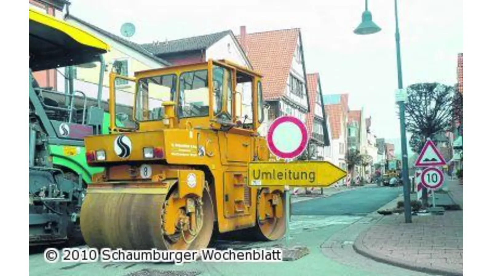 Brennerstraße mit Asphalt geglättet (Foto: km)