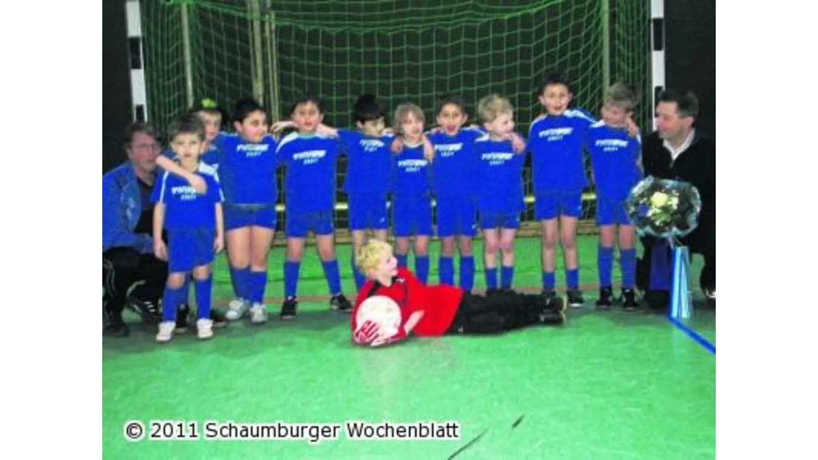 Neues Outfit für die FC-Jüngsten (Foto: em)