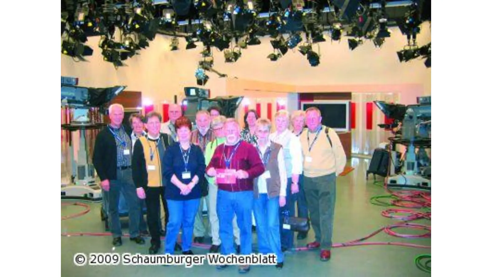 Siedlergemeinschaft besucht NDR (Foto: red)